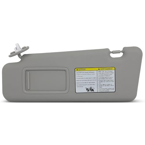 Gray Left Driver Side Car Sun Visor With Sunroof for 2008-2013 For Toyota For H…
