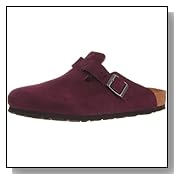 Purple Shoes For Women Birkenstock Women's Boston Fashion Leather Clog