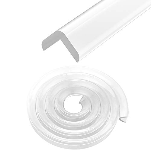 Corner-Guards-Child-Safety-Furniture-Clear-Toddler-Edge-Protectors-Soft-Silicone-Bumper-Strip-Baby-Proofing-20ft6m-with-Double-Sided-Tape-for-CabinetsTablesHousehold-Appliancesetc