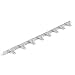 Wall Mount Coat Hook,8 Hooks Heavy Duty Coat and Hat Hook Rail,Stainless Steel,Ultra Strong Life-Long Lasting Hanger for Robe Coat Towel Keys Bags Home Kitchen Bathroom Garden Garage