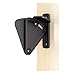 DIYHD Rustic Black Lock for Sliding barn Door Wood Door Latch (Medium Lock-Black)