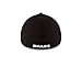 New Era NFL 2016 Training Camp Black and White 39THIRTY Stretch Fit Cap, Medium/Large