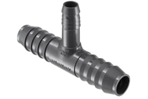 SPEARS MANUFACTURING Spears 1401 PVC Barbed Reducing Tee (1, 3/4" x 3/4" x 3/8")