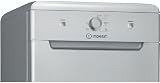 Indesit Freestanding Slimline Dishwasher Silver 9 Place DF9E 1B10 S UK view 2