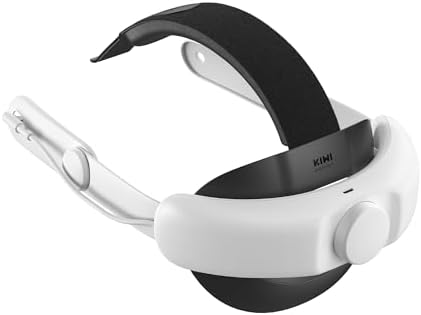 KIWI design Comfort Battery Head Strap Compatible with Meta Quest