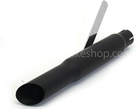 Universal Black Slash Cut Silencer/ Muffler, Ideal For Classic Custom Motorcycles, Cafe Racers, Bobbers, Choppers, Custom Cruisers,
