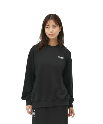[コンバース] STAR PT SWEAT CREW TOP LADIES BLACK M