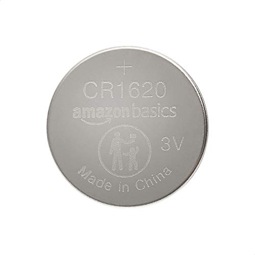 Amazon Basics 6 Pack CR1620 3 Volt Lithium Coin Cell Battery, Long