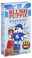 Slush Puppie Slush Bar Freezer Pop, 10 Bars by Sluzh Puppie