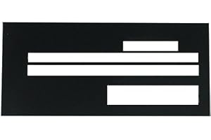 MAGNIFYING AIDS Plastic Check Writing Guide