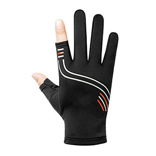 2020 Neue Outdoor-Sport-Wanderhandschuhe Spring Fishing Clothing Cotton Wasserdichter Rutschfester, strapazierfähiger Fahrrad-Angelhandschuh - Weiß, Einheitsgröße