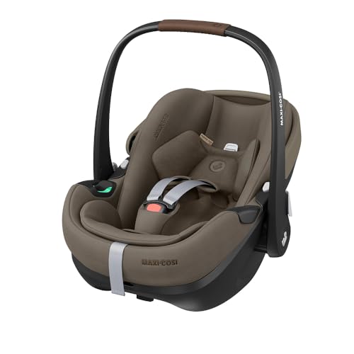 Bebê Conforto Maxi-Cosi, Pebble Pro², com Base Familyfix, Giro 360° Isofix, Twillic Truffle