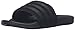 adidas Men's Adilette Comfort Slides Sandals, Black/Black/Black, 11