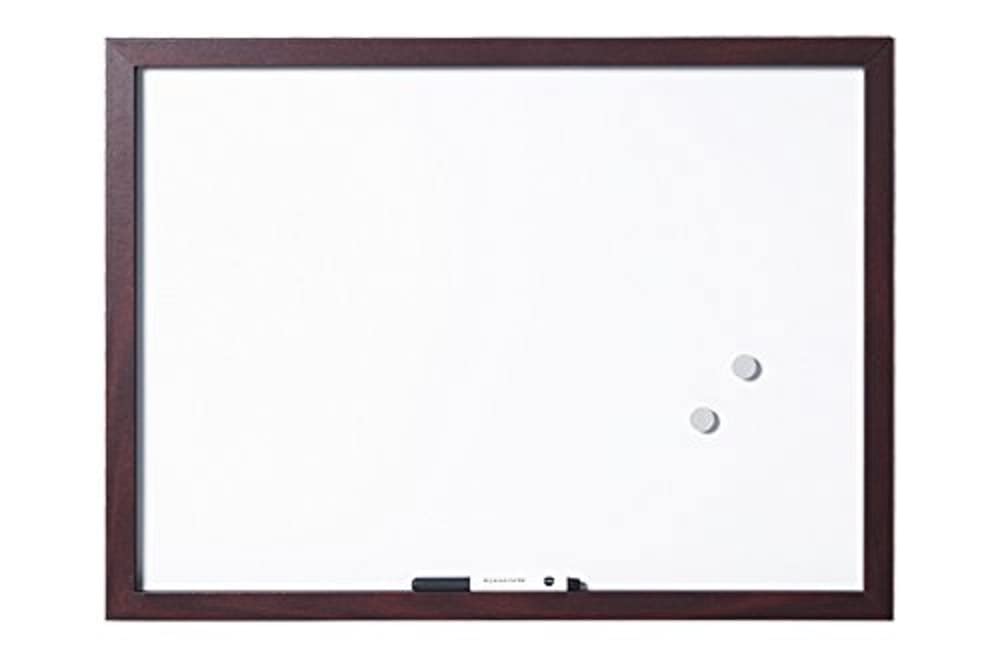 Bi-Office MM040016519 Optimum Magnetic Dry Erase Panel, 60x45, Cherry — image 1