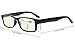 UV Protection,Reduce Eyestrain,Anti Blue Rays,Unisex Computer Reading Glasses