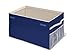 Badger Basket Large Folding Storage Box, Blue/Red