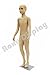 (PS-D1/D02+One Free Wig) ROXYDISPLAY Plastic Child Mannequin. 7-8 Years Old, Standing Pose. Turnable arms,Removable and turable Head with One Free Wig.