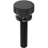 Nylon Thumb Screws, #8-32 Thread (10, Black, 3/4")