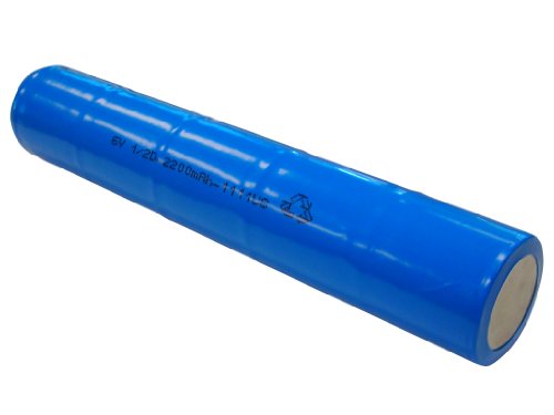 Hitech - 6V Ni-Cd Rechargeable Battery for Maglite Rechargeable Flashlights - Thumbnail 2
