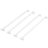 Yellow Mountain Imports American Mahjong (Mah Jong, Mahjongg, Mah-Jongg, Mah Jongg) Tile Pushers, Clear, 18 Inches, Set of 4