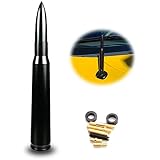 Ronin Factory Antenna Corta 10,2 Cm Per Ford F150, F250, F350, Super Duty, Raptor E Dodge RAM - Design Antifurto