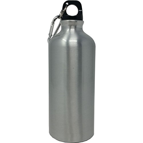 Personalized Custom Harness Horse Racing Aluminum Silver Finish 20 Ounce Water Bottle Customizable - Thumbnail 3