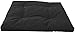 Bean Products Meditation Cushion - Zabuton Meditation Pillows for Sitting on Floor, Yoga Cushion, Cotton Yoga Pillow, Zen Kneeling Prayer Pad- Made in USA - Standard 24x24x2, Black