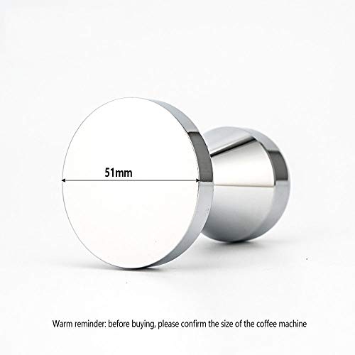 DXIA Tamper/Kaffeemehlpresser, 51mm Espresso Tamper,Aus Edelstahl gefertigt, Zubehör für Espresso Siebträgermaschine… – Bild 4