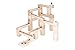 KUBI DUBI Marble Run Sets - Wooden Stacking Toy Show Toddlers Cause and Effect. Building Toys Engage Curiously Who Wins On Race - Tracks. Invest in Your Children Today.