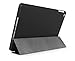 KHOMO iPad Air 2 Case (iPad 6) - DUAL Super Slim Black Cover with Rubberized back and Smart Feature (Built-in magnet for sleep / wake feature) For Apple iPad Air 2 Tablet