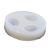 Lychee Cabochon Teardrop Silicone Mold with Hole DIY Pendant Charm Necklace Handmade Gifts