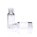 Autosampler Vial, Clear Chromatography Lab Vial, HPLC LC GC 1.5 ml Wide Opening Short Screw-Thread Sample Vial with Write-on Spot, Clear, 12x32 mm, 8-425 Top Type, 100 pcs/pk by ALWSCI