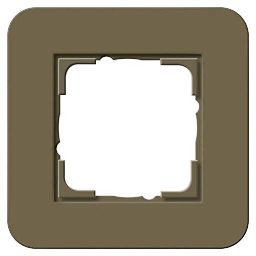 'Gira 0211426 E3 Cover Frame 1X, Umbra/Anthracite