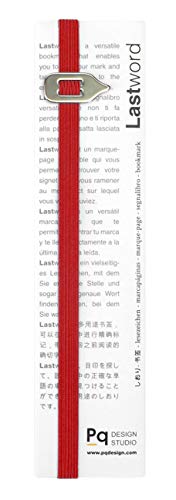 Lastword Bookmarks - Elastic bookmark Perfect for Any Book - book markers for women - bookmarks for men - bookmarks for kids - Don't Lose Your Mark, Design Made in Italy book marks (Red) - Thumbnail 7