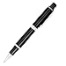 Meral Pen Ballpoint Pen Writing - Elegant Fancy Nice Gift Pen for Signature Executive Business Office Supplies - Gift Bag with Extra Refills (Black)