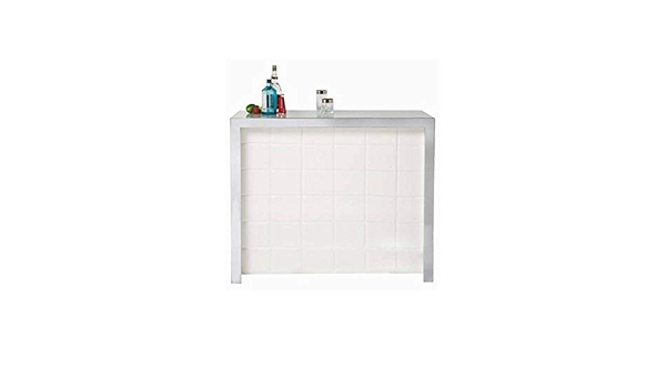 Barra de bar blanca con diseño Ice Cube : Amazon.es: Hogar y ...