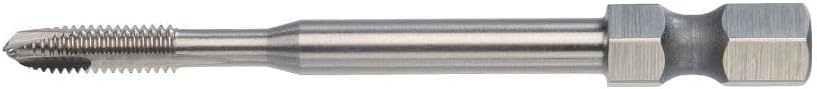 VÖLKEL HexDrive Machine Tap (Hex Socket) 1/4 Inch Bit, HSS-E, M3, DIN371, Form B, Metric Thread, Through Hole, Tap Cutter