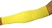 G & F 58126 100% Kevlar 18-Inch Cut Resistant Knit Sleeve without Thumb hole, Yellow, Sold by 1 piece