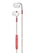 Skullcandy S2FXHX-476 Bombshell Women's In-Ear Headphones with Earbud, Mic & Remote, Mash-Up/Clear/Coral