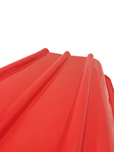 Sub Zero 35" Toboggan Snow Sled (Red)