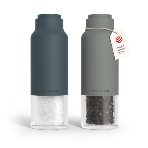 LARS NYSØM Salz und Pfeffermühle mit Keramikmahlwerk (Blue/Gray)