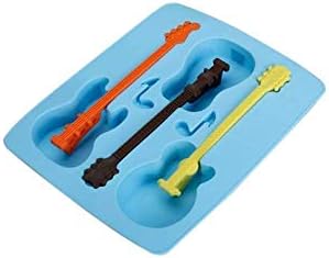 Guitar Shaped Silicone Ice Cube Molds Tray - Worldwide