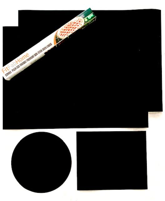 FitFabHome Combo Pack Large Oven Liners, Toaster Oven Liner