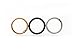 Septum Nose Rings - Set of Three 16 Gauge - 5/16
