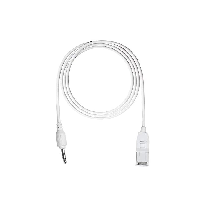 Detachable Bedwetting Alarm Sensor Cord Replacement(White) (110cm)