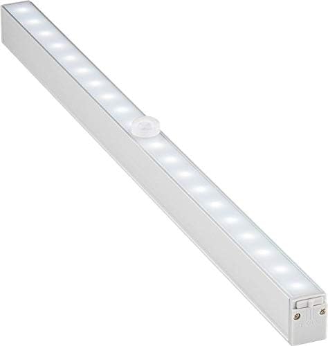 Goobay 55498 LED Under-Unit Light with Motion Sensor Ideal for Cupboards Kitchens, Showcases, Drawers, Corridors & Garages, 80 Lumen
