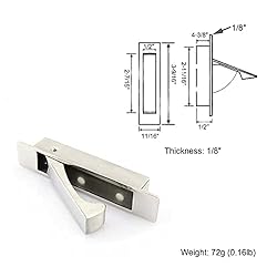 Pocket Door Pull Handle, Edge Pull, Professional