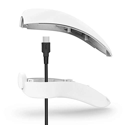 FTXJ Charge Controller Stand Bracket&Game Bag Case for Nintend Switch Poke Ball Plus/for Nintendo Switch Poke Ball (White A, for Nintend Switch Poke Ball Plus)