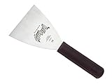 Mercer Culinary Hell's Handle Grill Scraper, 4 Inch X 4-1/2 Inch, Maroon