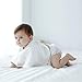 Kyapoo Burp Cloths Large 25.2x11 6 Layers 100% Cotton 3 Pack White